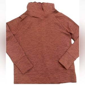 prAna Sunrise Hoodie Rust Glogg Small